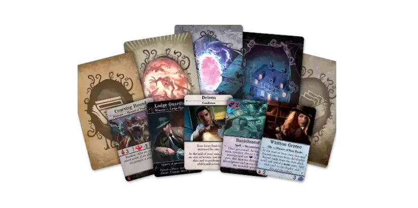 Arkham Horror: Secretos de la Orden Cartas